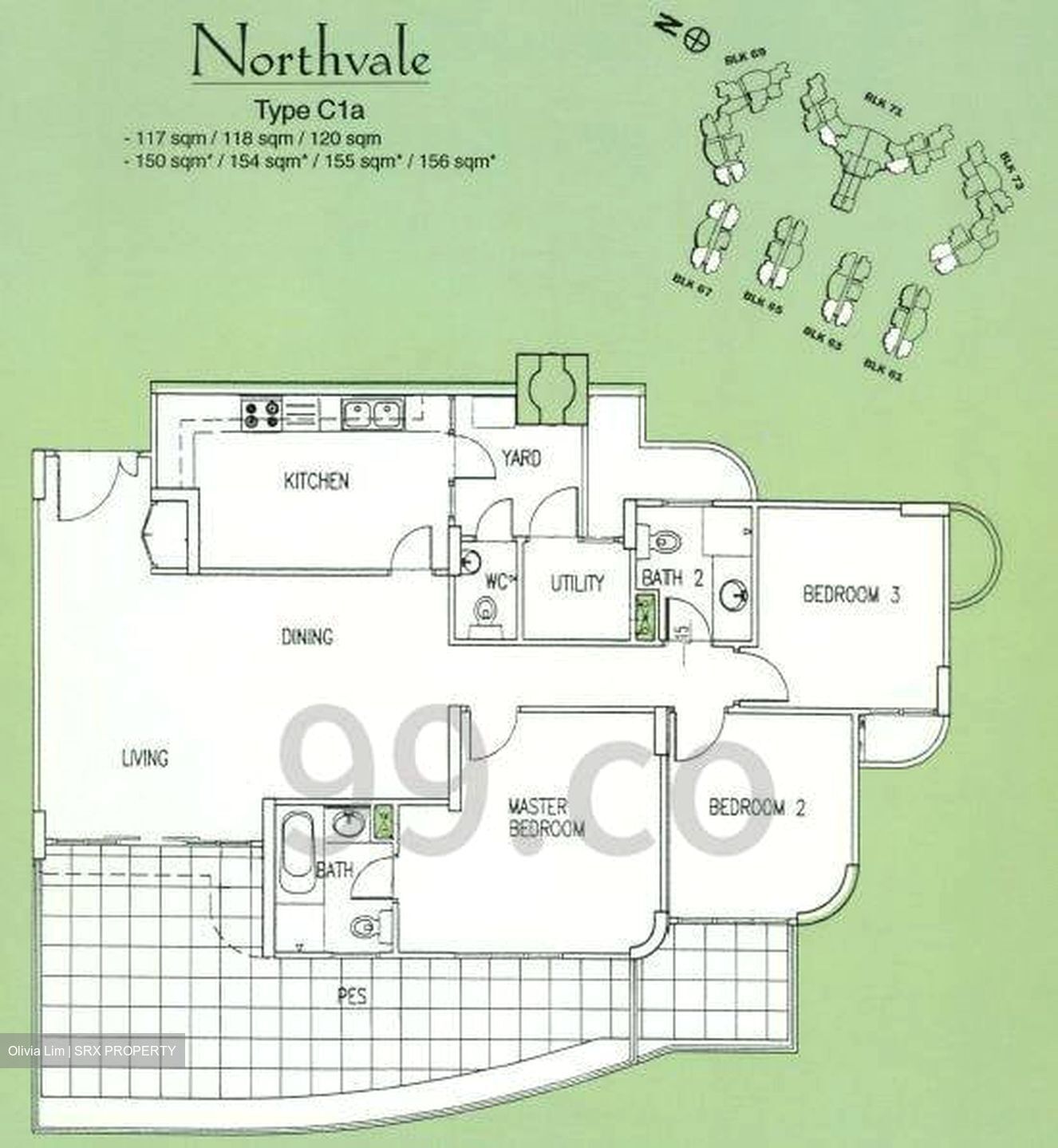 Northvale (D23), Apartment #539478791